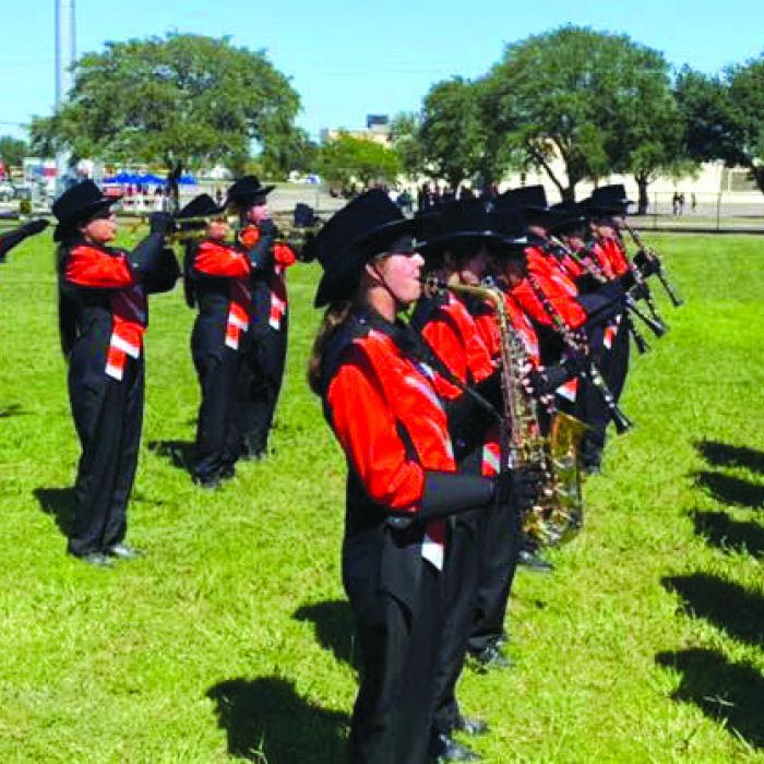 Schulenburg Marching Band Competes