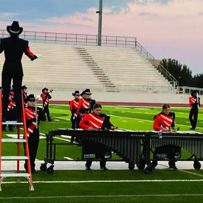 Schulenburg Marching Band Competes