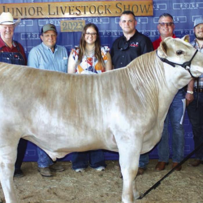 2023 County Livestock Showmanship Winners