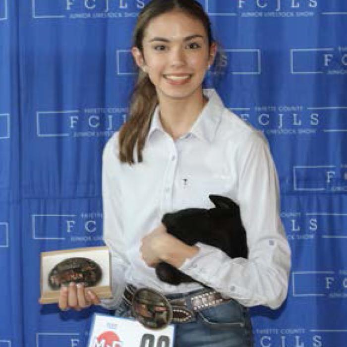 2023 County Livestock Showmanship Winners