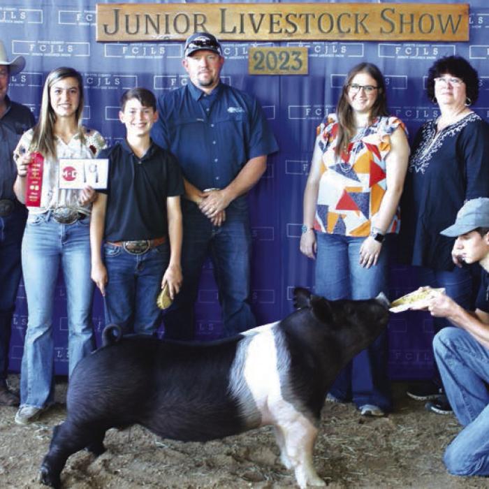 2023 County Livestock Showmanship Winners