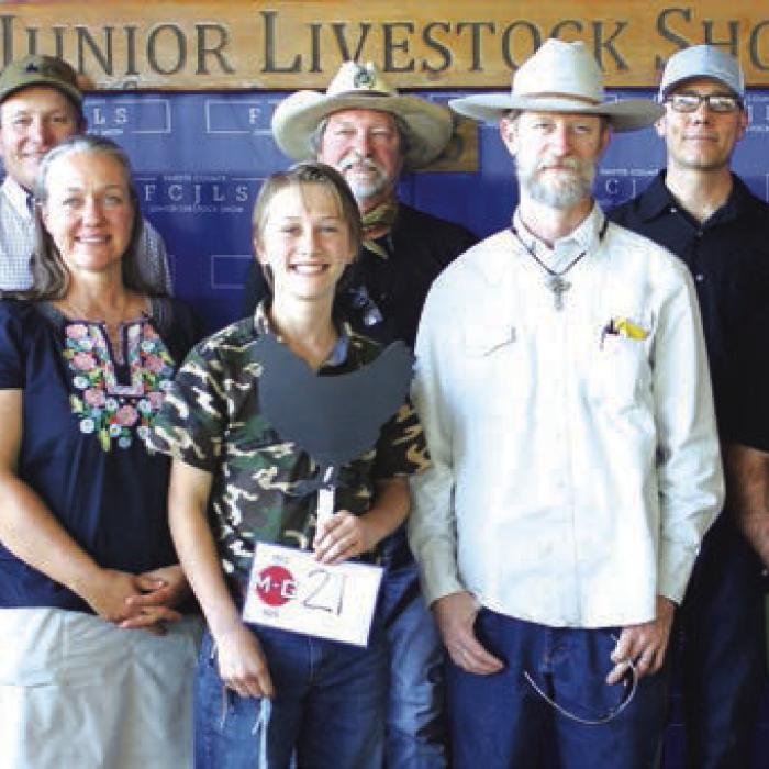 2023 County Livestock Showmanship Winners