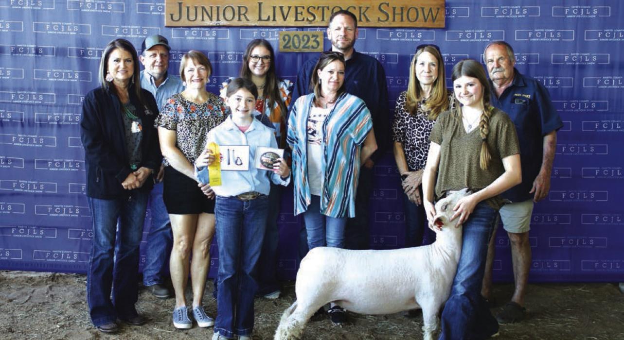 2023 County Livestock Showmanship Winners