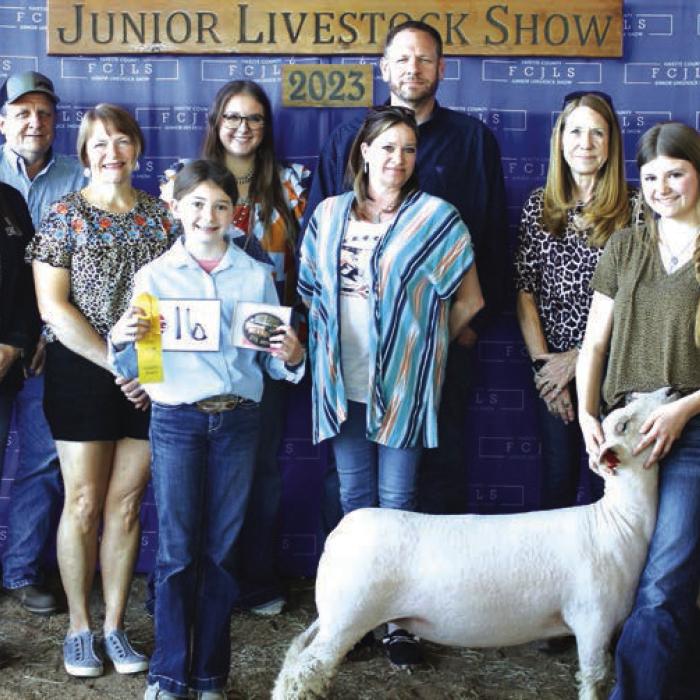 2023 County Livestock Showmanship Winners