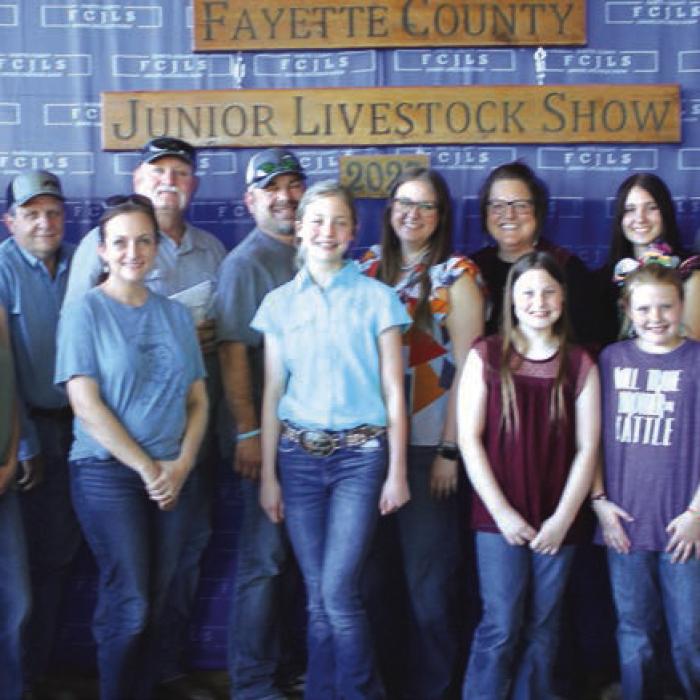 2023 County Livestock Showmanship Winners
