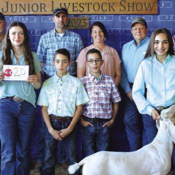 2023 County Livestock Showmanship Winners