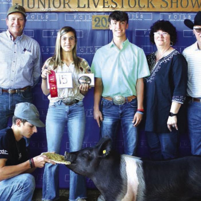 2023 County Livestock Showmanship Winners