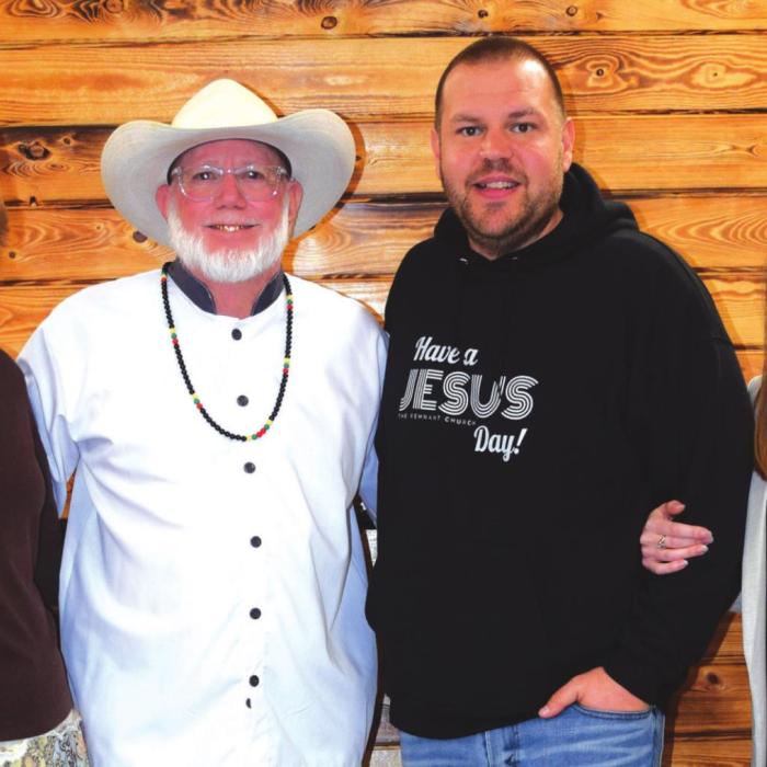 Left to right, Jan and Dennis Hill, are retiring Feb. 7 from The Remnant Church in La Grange and passing the leadership of the church on to their son-in-law and daughter Kolbe and Rachel Hill.