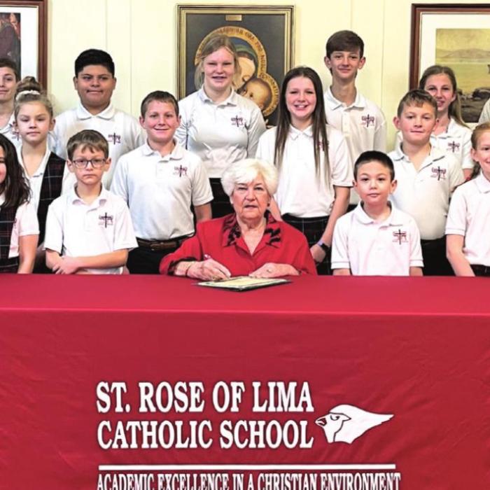Catholic Schools Week at St. Rose of Lima
