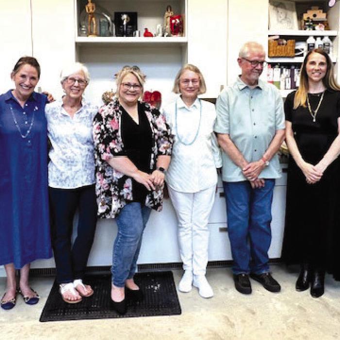 Fayetteville Lions Club newly installed 2025-26 officers.