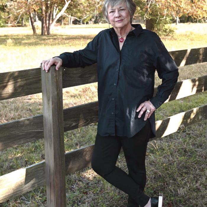 Marie Watts, above, and her new book, right.