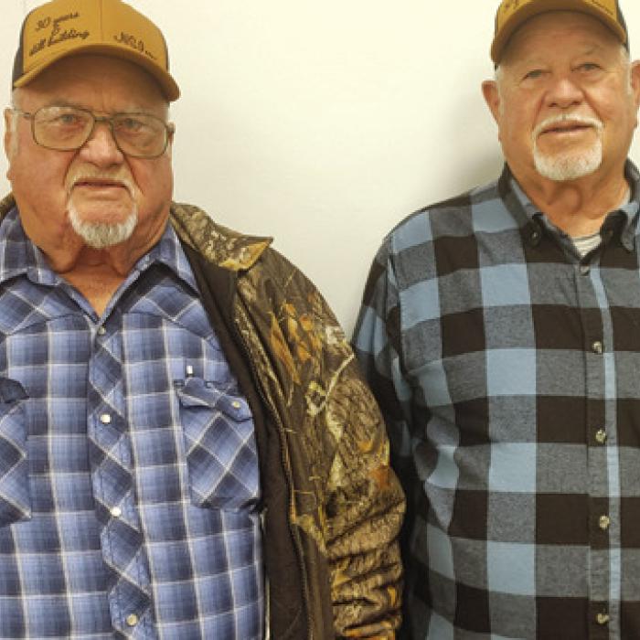 Third Place “Straight” - D. J. Scott and Joe Scott.