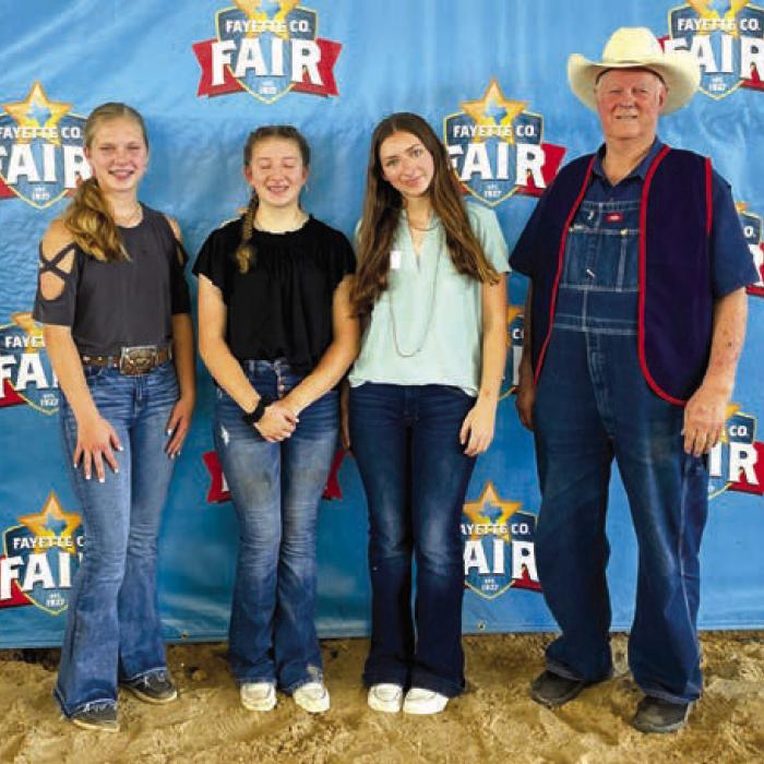 Intermediate Herdsman Quiz, Sponsor Colorado Valley ICA, Representative Steve Janda, 1st place-Madison Markwardt, 2nd place-Reagan Williams, and 3rd place-Kynzee Swafford.