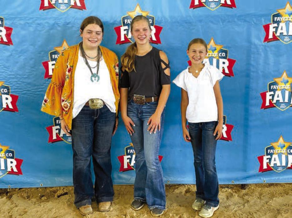 Intermediate Salesmanship, Sponsor Kleiber Tractor and Equipment, 1st place-Rheagan Karisch, 2nd place-Madison Markwardt, and 3rd place-Lillian Carey.