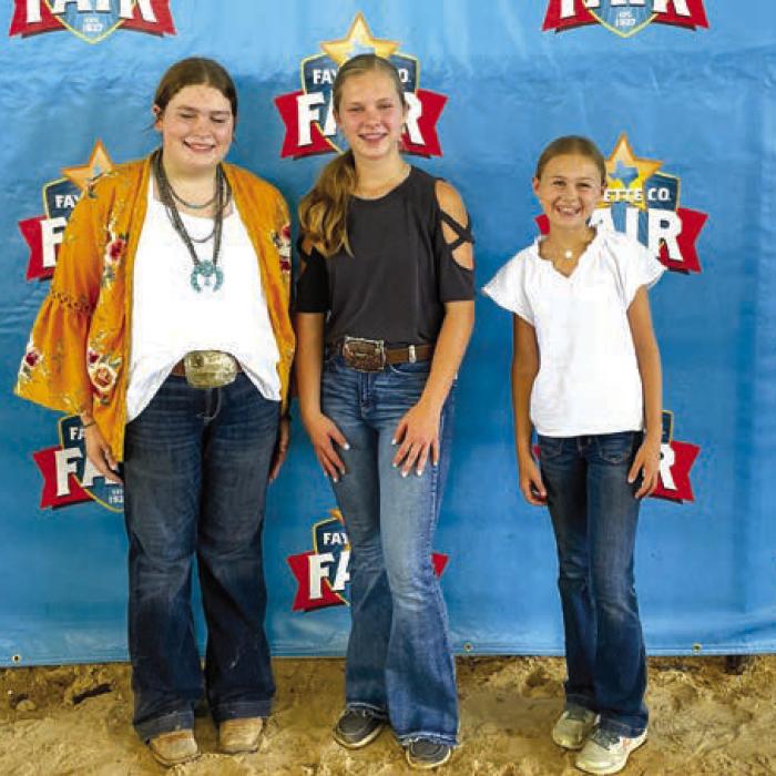 Intermediate Salesmanship, Sponsor Kleiber Tractor and Equipment, 1st place-Rheagan Karisch, 2nd place-Madison Markwardt, and 3rd place-Lillian Carey.