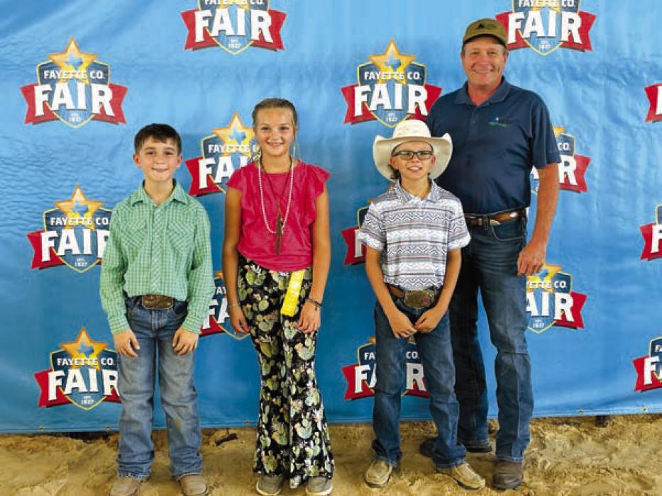 Overall High Point Junior, Sponsor Capital Farm Credit, Representative Tim Knesek, 1st place-Crockett Guenther, 2nd place-Kaylyn Beseda, and 3rd place-Tate Fritsch.