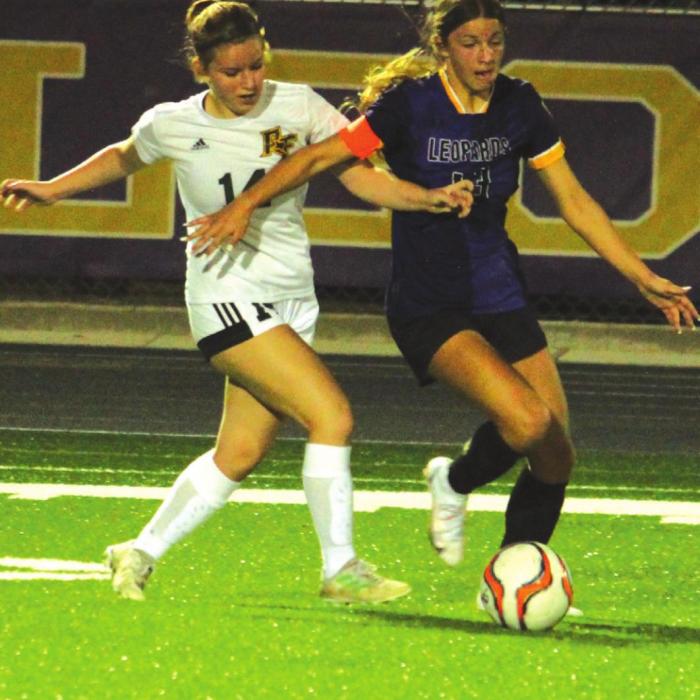 La Grange’s Ellee Sodolak in action in Tuesday’s victory.
