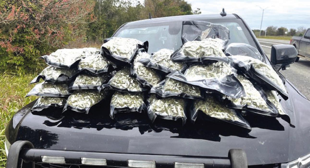 Bundles of Marijuana Found After Traffic Stop, Kansas Man Arrested