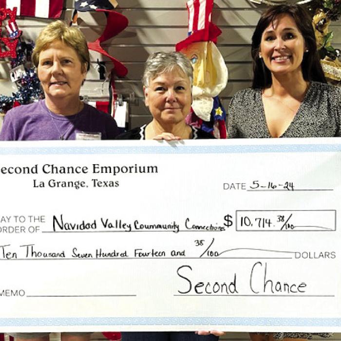 Second Chance Donates to Habitat, Senior Connections