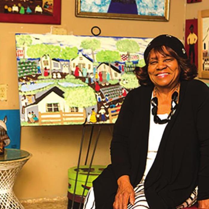 Folk Artist Dorothy Shelby and her Art.