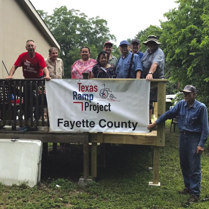 Ramp Project Builds in Flatonia