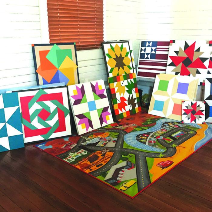 Blinn-Schulenburg to Hold Quilt Block Painting C