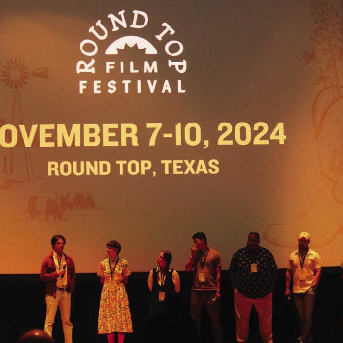 After the Texas Shorts portion of Saturday’s fest, people involved in those short films took the stage for a panel discussion about their projects. Photos by Jeff Wick