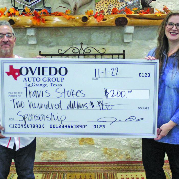 Stokes Wins $200 Football Jackpot