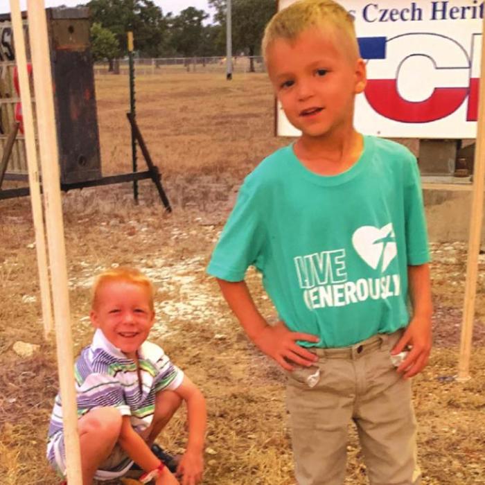 Locals Put Up Flag Display at Fairgrounds