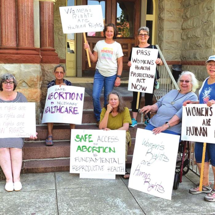 Courthouse Protest in La Grange