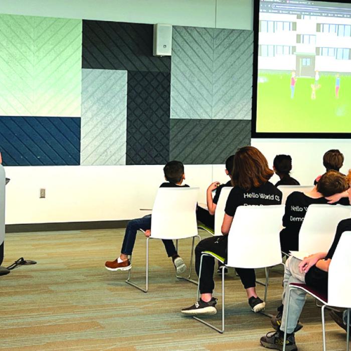 La Grange Elementary Students Make Presentations at Google in Austin