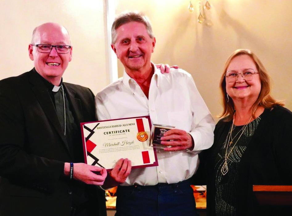 Marshall Herzik Named St. Rose Distinguished Alumni Award Recipient