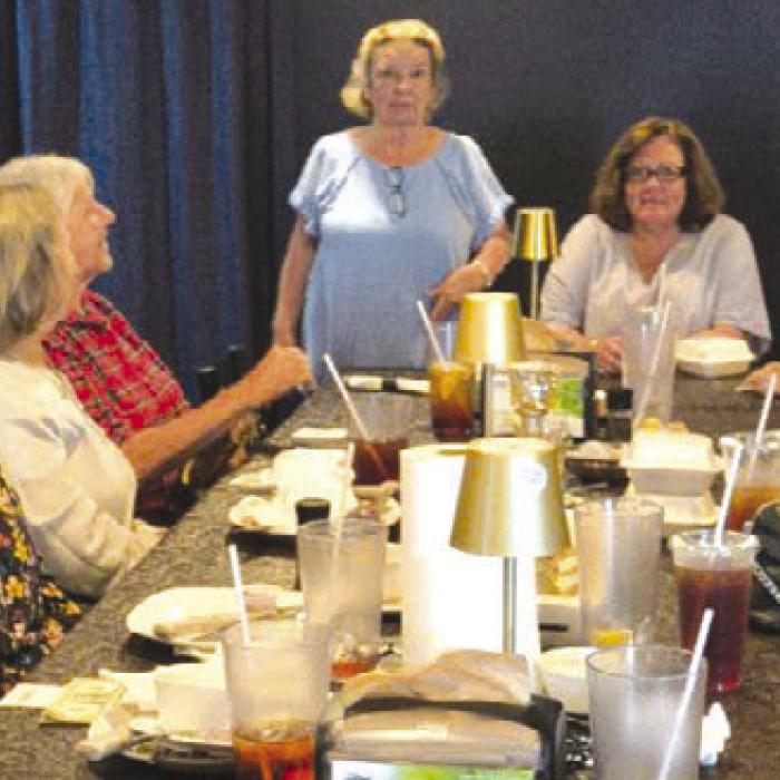 Winchester Womens Luncheon held Oct. 23 at Murphy’s Steakhouse was hosted by Bobbie Dugie. The next luncheon will be Nov. 14 at 11 a.m.