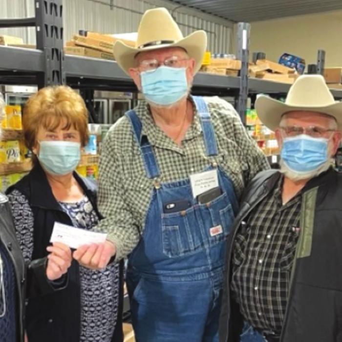Hostyn KJT Society No. 3 Presents Local Donations