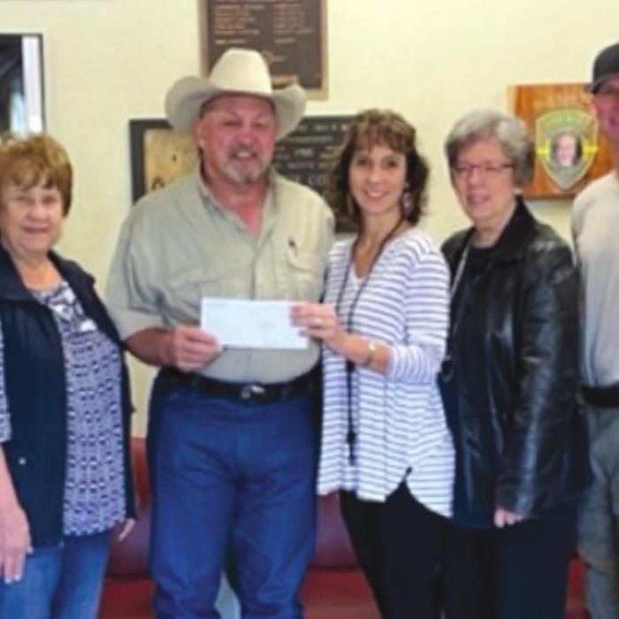 Hostyn KJT Society No. 3 Presents Local Donations