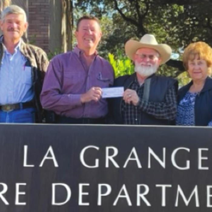 Hostyn KJT Society No. 3 Presents Local Donations