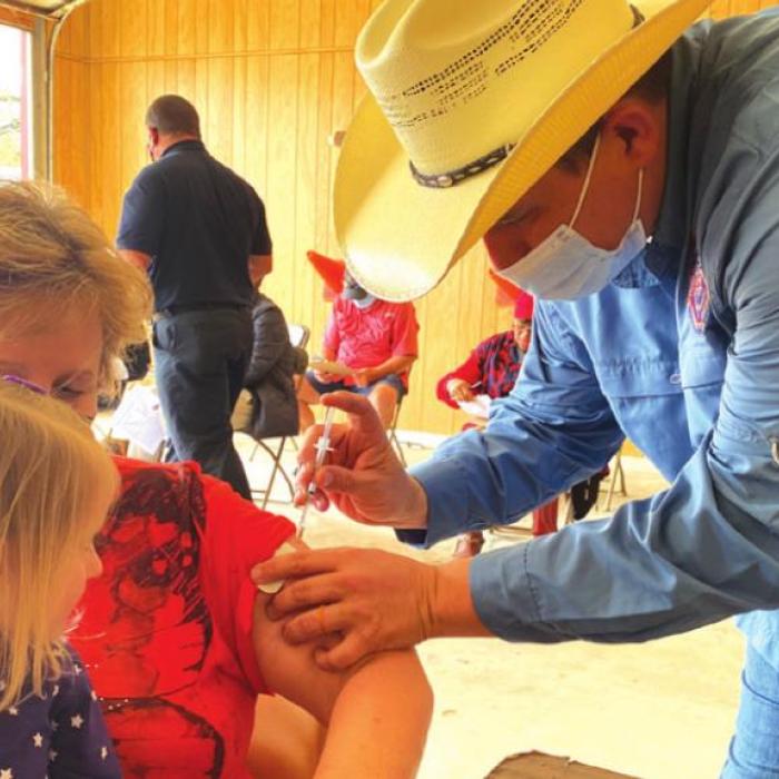 Fayette County Emergency Management Chief Craig Moreau was able to personally vaccinate his mother last Wednesday at the vaccination event in Warrenton. “Pretty special day,” Moreau said. “I vaccinated my mom, with my youngest daughter looking on. My mom had a severe hospitalization with COVID in December and we didn’t know if she would make it.”