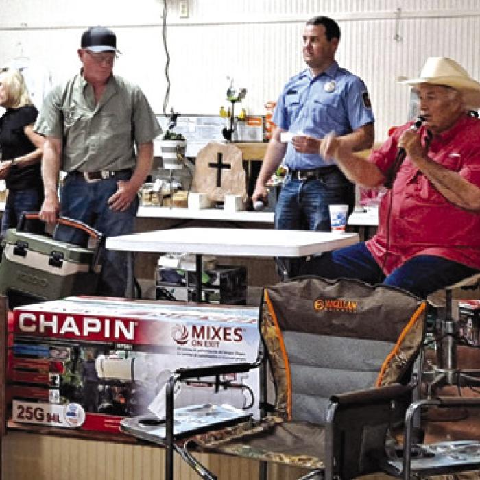 There were many items auctioned off at the Ellinger VFD Feast and Fundraiser.