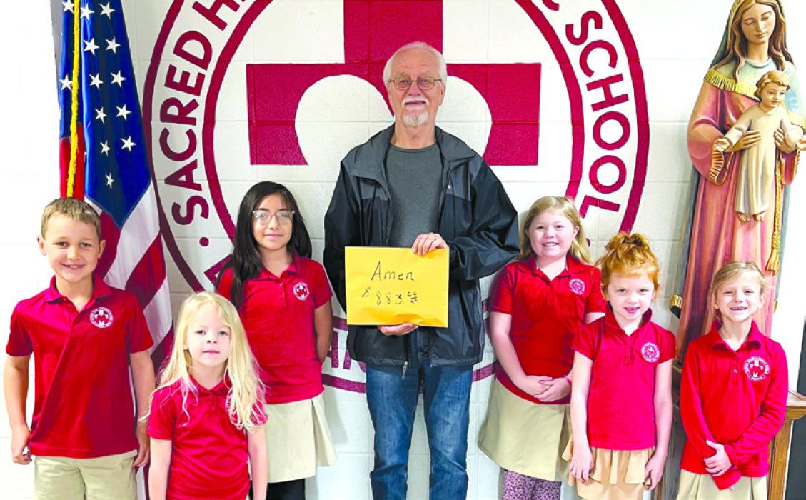 Sacred Heart Students Donate to AMEN