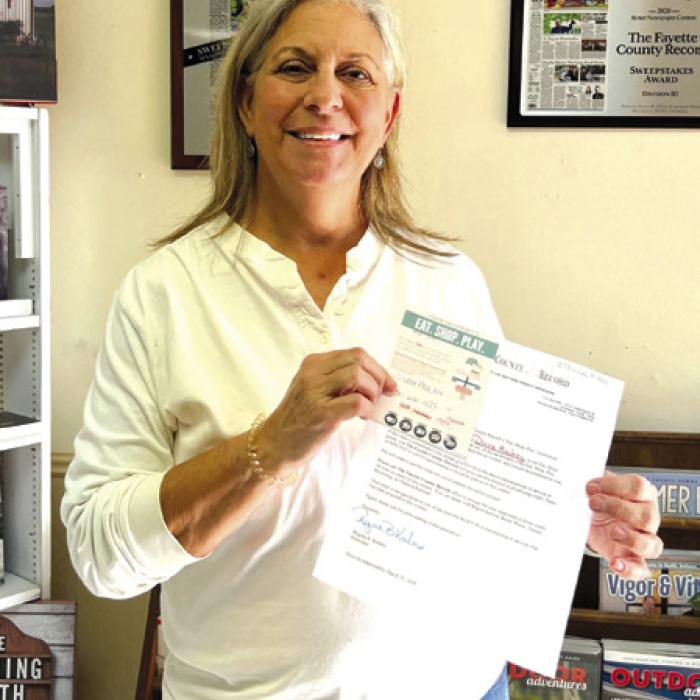 Diane Mackey won a $10 gift certificate to ATXLuxe Rides.