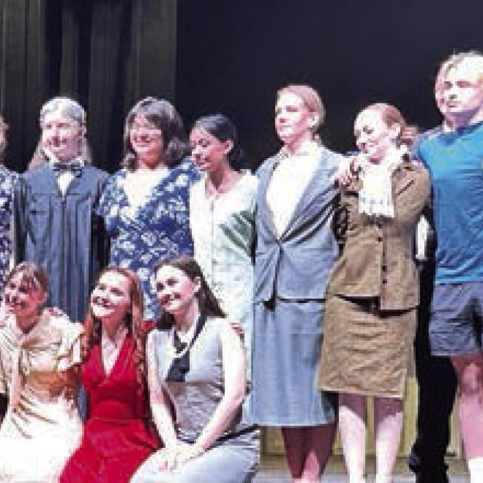 The entire cast and crew.