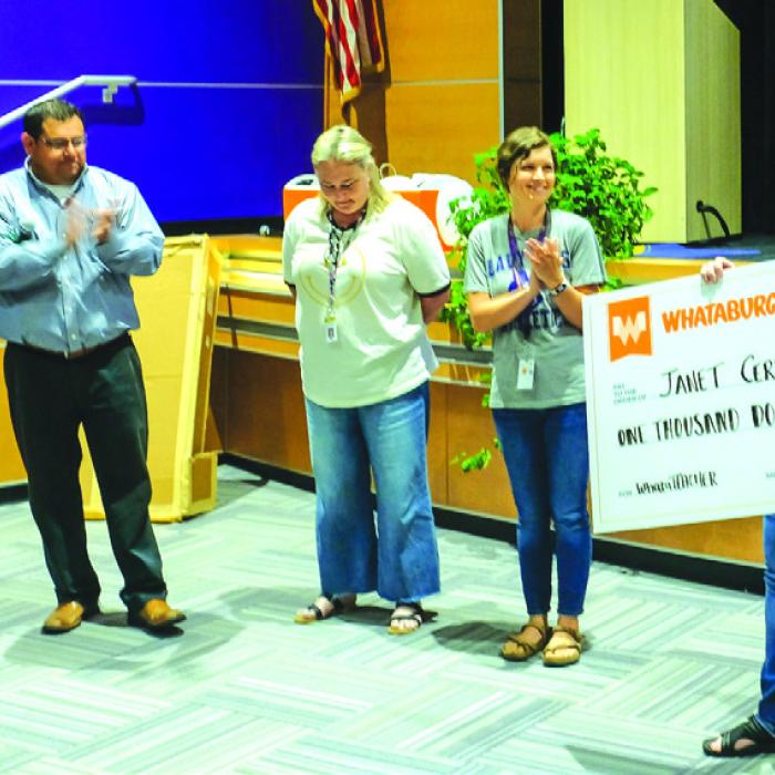 Cervenka Named What-A-Teacher