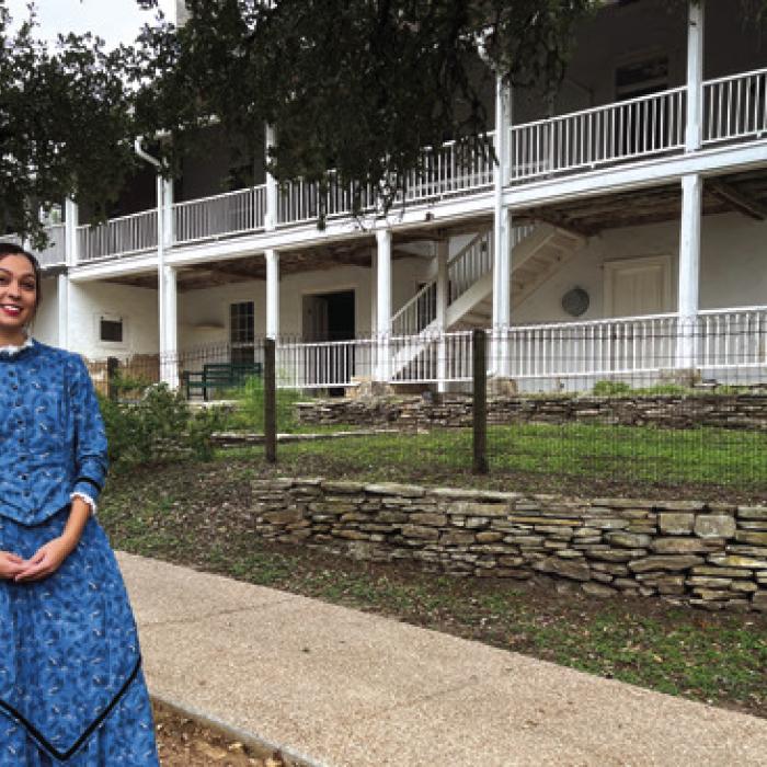 “Spring Break is the perfect opportunity to explore what the historic sites have to offer” says sites Educator Jenny Townzen, above.
