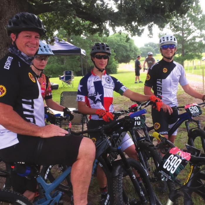 A few of the racers from Bluff Creek Ranch’s Back to the Future Warda Time Trial.