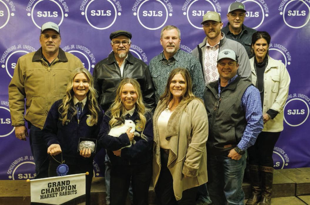Schulenburg Junior Livestock Show 2024 Champions