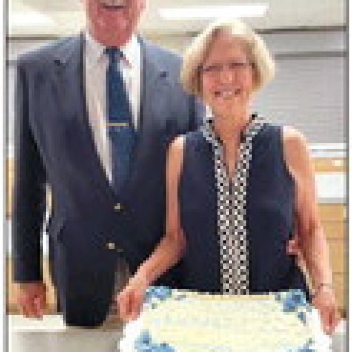 Diann Pietsch retired after 30 years of teaching Sunday School at Holy Cross in Warda.