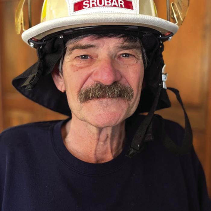 Frankie, pictured wearing his keepsake La Grange Volunteer Fire Department chief’s helmet, is a people-person who cares deeply about his Fayette County neighbors. As he continues to recover from a stroke sustained a year ago, Frankie might appreciate hearing from his friends, as well as anyone who admires volunteer firefighters. Write: Chief Frankie Srubar, Round Top/Warrenton Fire Department, P.O. Box 145, Round Top, Texas, 78954.