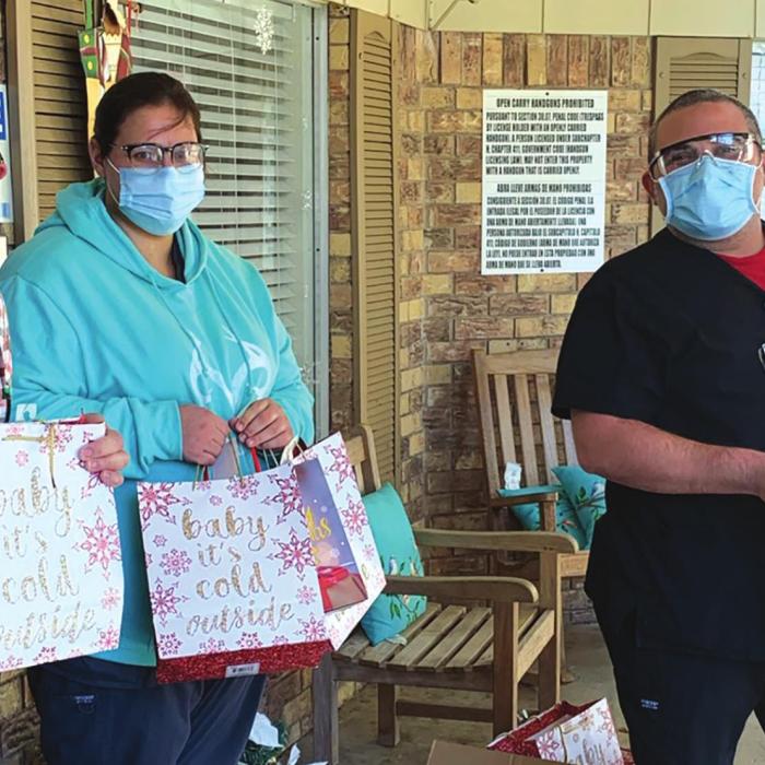 Mt. Calvary Donates to Care Inn Residents