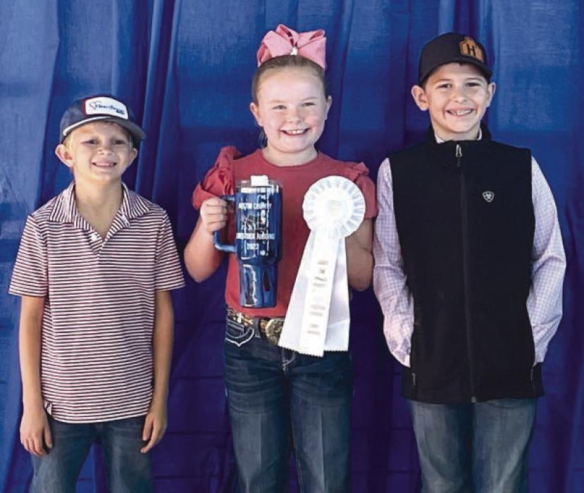 Fayette 4-H Competes in Austin County Livestock Judging Contest