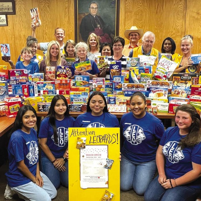 A snack drive was held during the month of September for Presley’s Power/Presley’s Pantry. The following organizations supported the snack drive: La Grange Evening Lions Club, La Grange Bluebonnet Lions, La Grange Noon Lions, La Grange Leo Club, and St. Mark’s Medical Center. All of the above organizations, along with community members, helped to make this years snack drive a huge success. The snacks were delivered to Dell Children’s Hospital last week.
